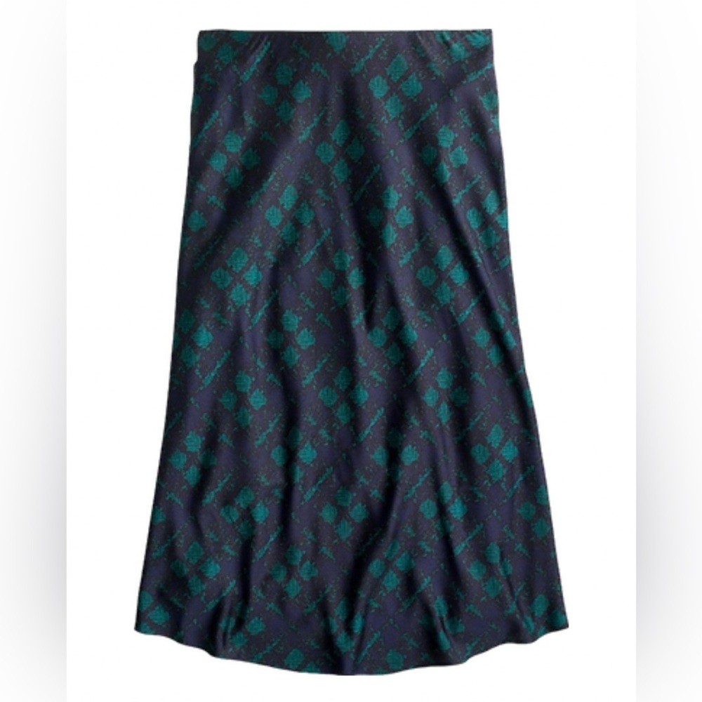 Black Watch Tartan Slip Skirt